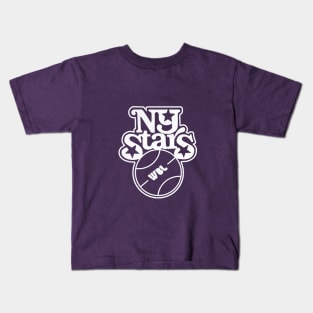 Retro Womens New York Stars Basketball Champs 1975 Kids T-Shirt